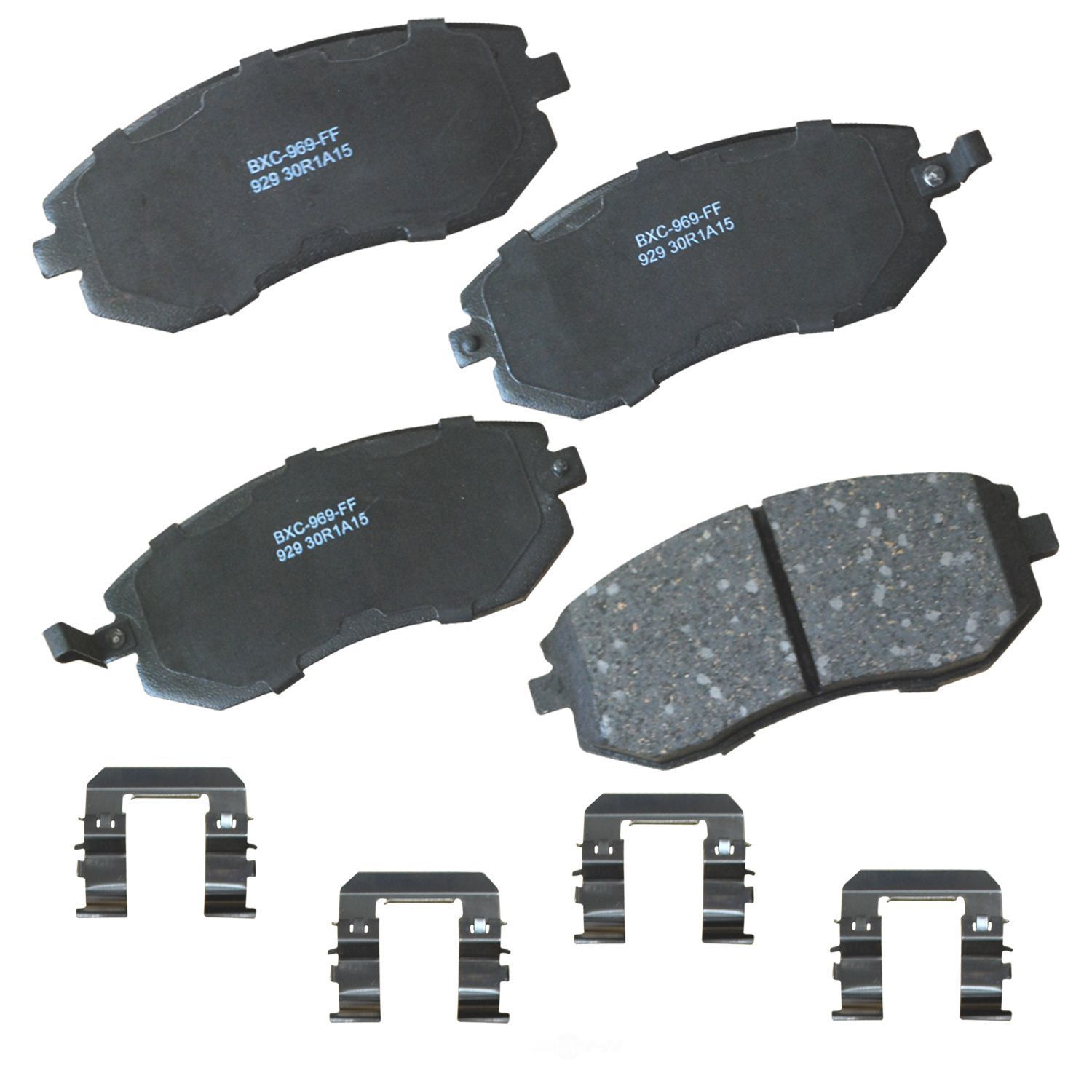 SBC929 saab subaru front ceramic brake pads sbc929 2001 2020 1