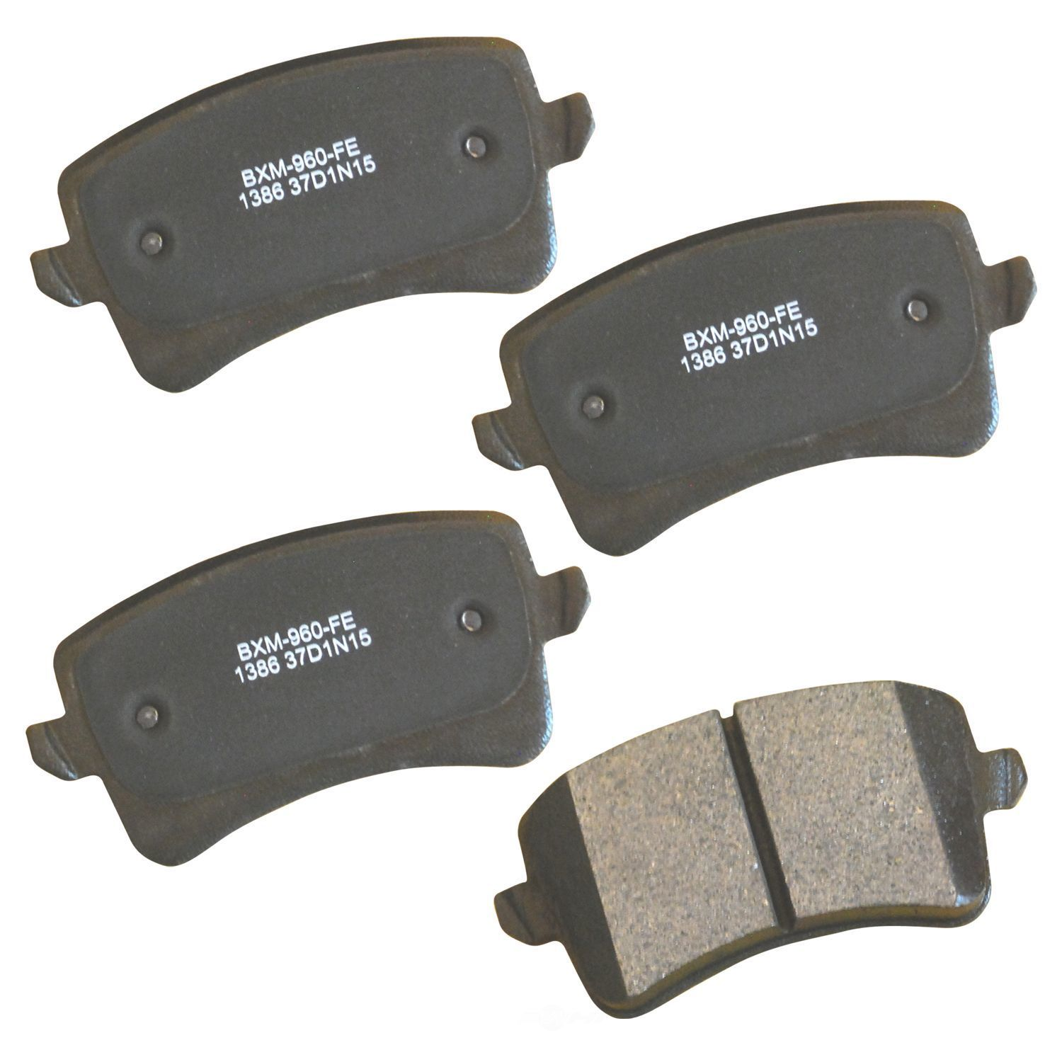 SBM1386 audi rear ceramic brake pads sbm1386 2008 2017 1