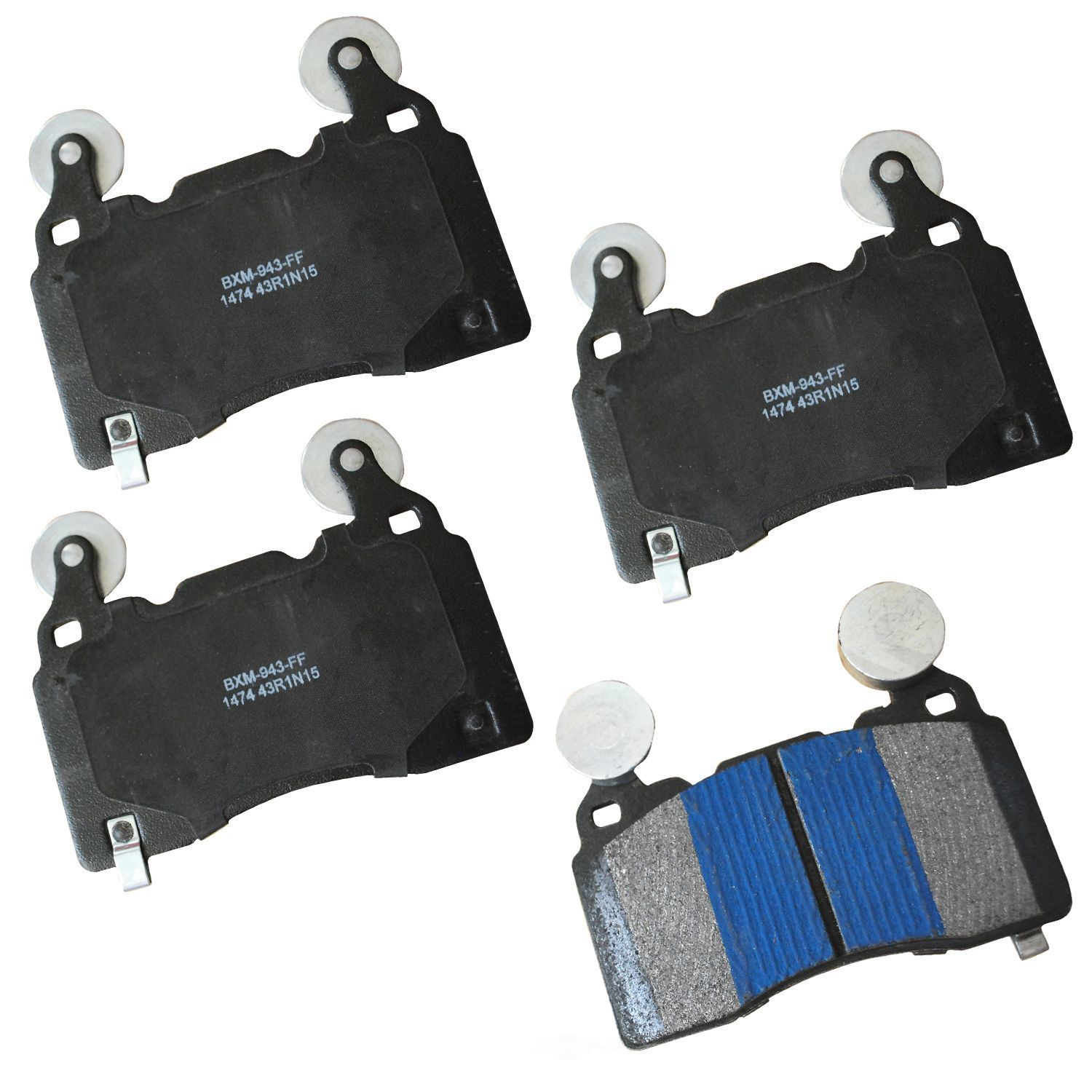 SBM1474 cadillac chevrolet front ceramic brake pads sbm1474 2010 2024 1