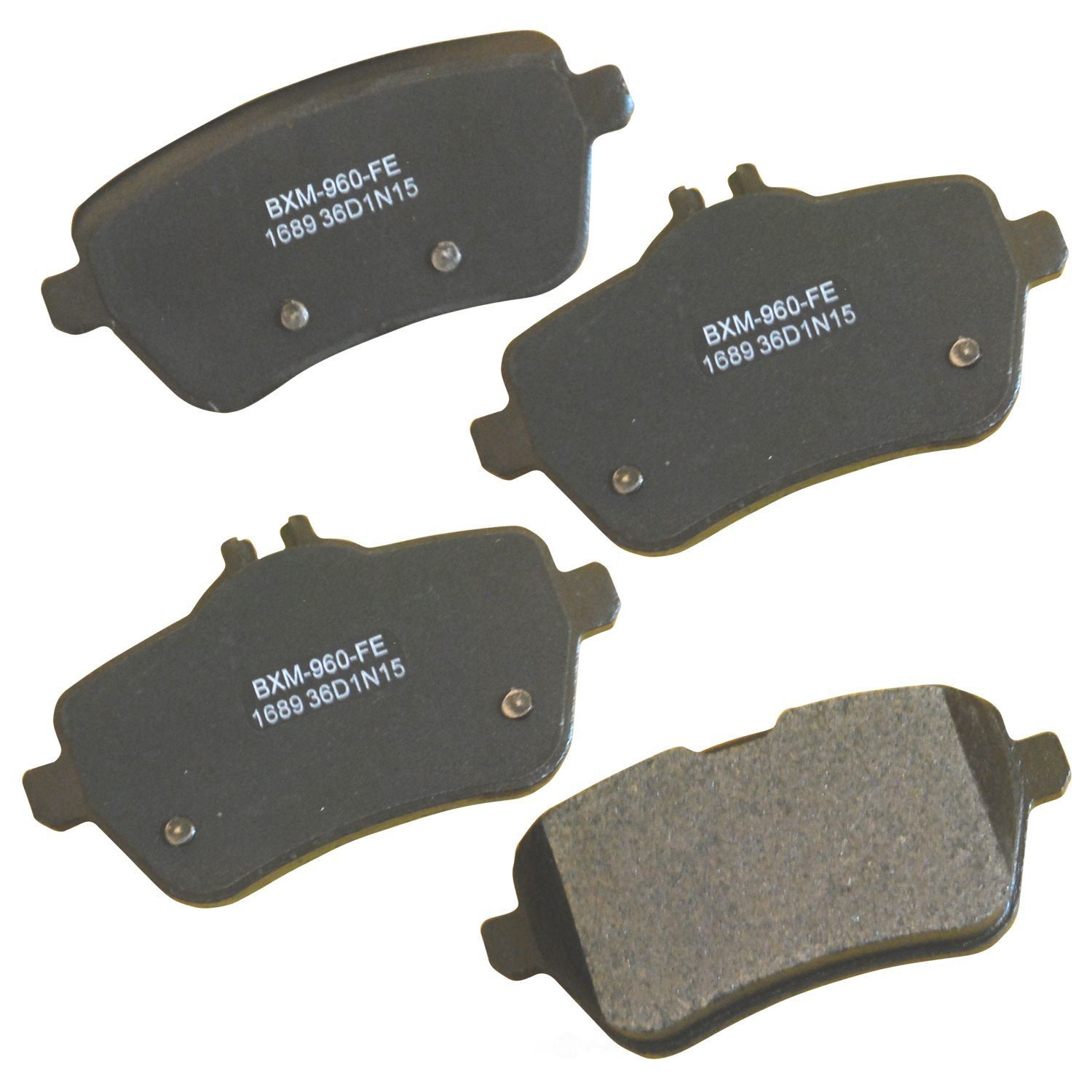 SBM1689 mercedes benz rear semi metallic brake pads sbm1689 2013 2021 1