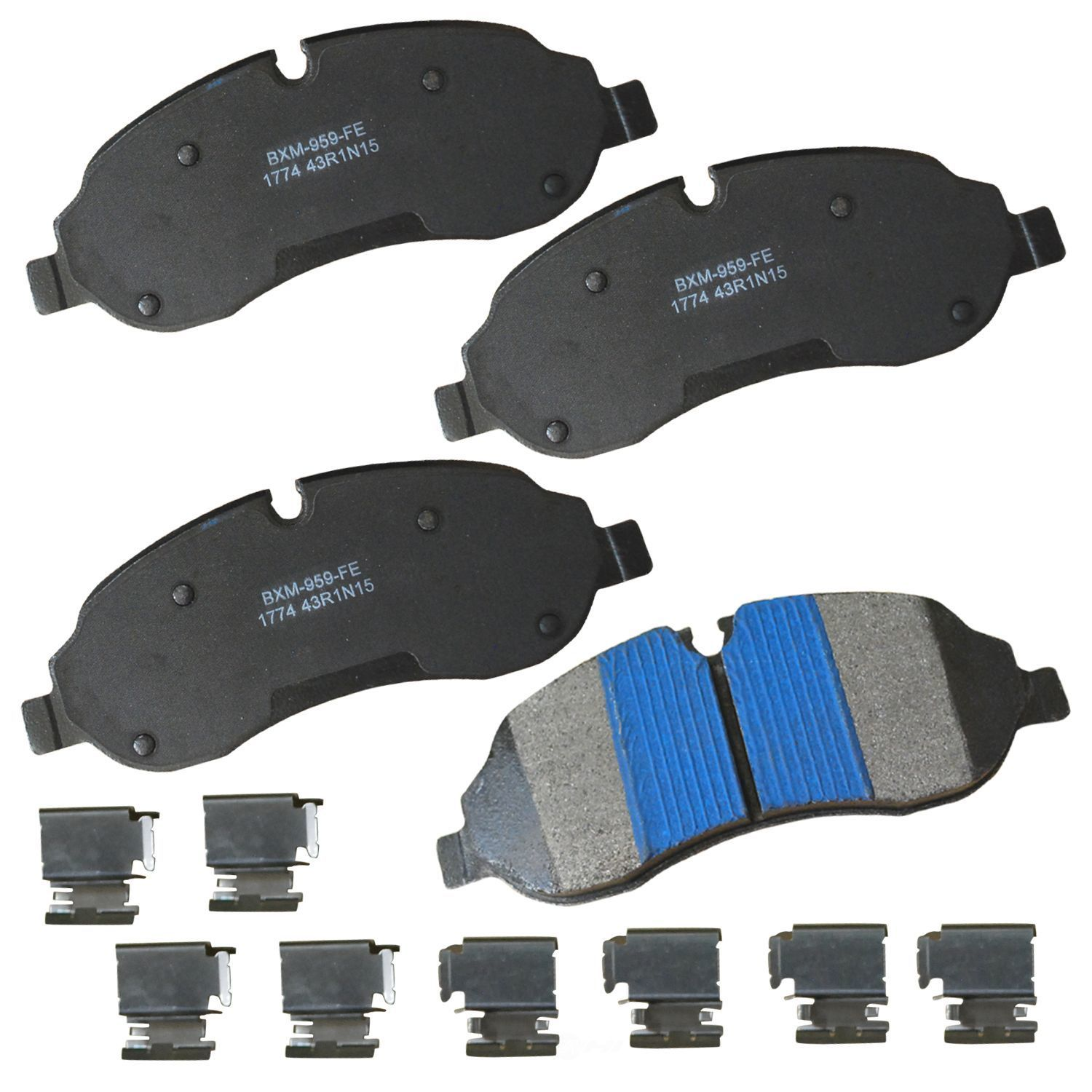 SBM1774 ford front semi metallic brake pads sbm1774 2015 2026 1