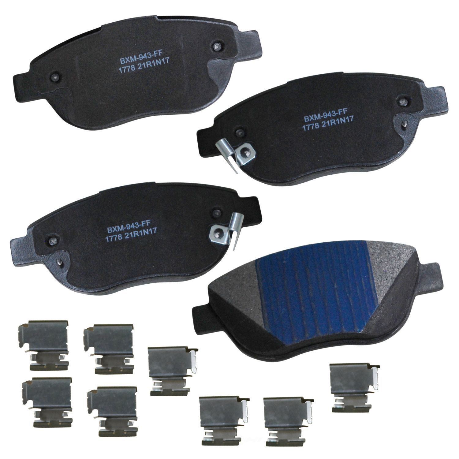 SBM1778 fiat peugeot front semi metallic brake pads sbm1778 2008 2018 1