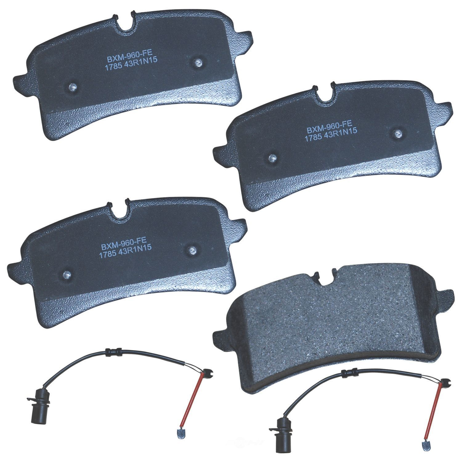 SBM1785 audi porsche rear semi metallic brake pads sbm1785 2015 2025 1