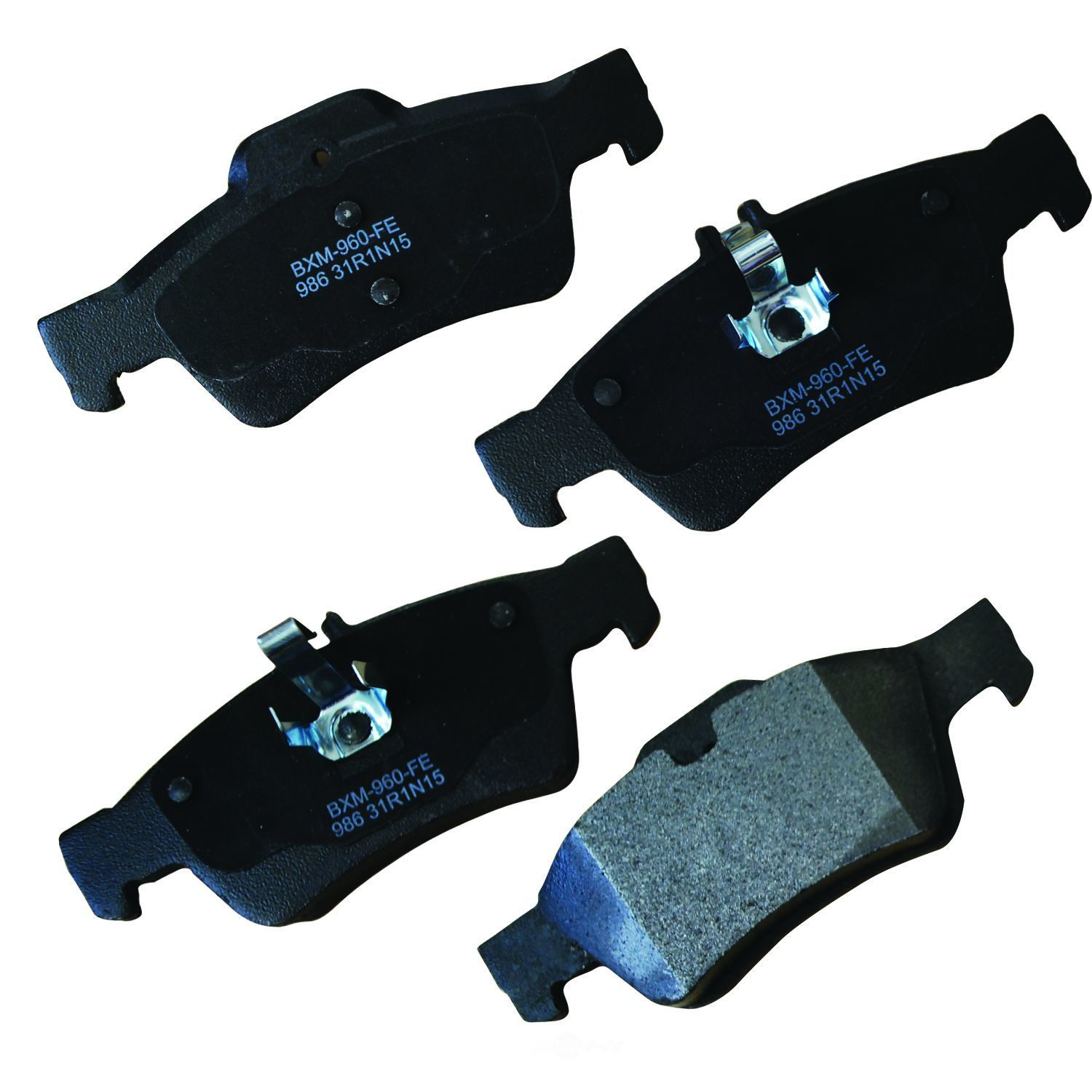 SBM986 mercedes benz rear semi metallic brake pads sbm986 1999 2018 1