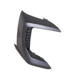 SUBARU OUTBACK 2020-2025 — FRONT BUMPER RH; TEXTURED DARK GRAY; EXC WILDERNESS; 2023-2025 CAPA