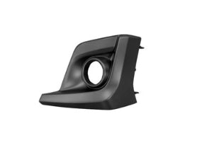 SUBARU CROSSTREK 2018-2023 — FRONT FOG LIGHT BEZEL LH; TEXTURED BLACK; 2018-2020