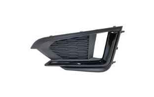 SUBARU IMPREZA 2017-2023 — FOG LIGHT COVER LH; TEXTURED/GLOSS BLACK; USE WITH DRL; 2017-2019