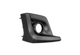 SUBARU CROSSTREK 2018-2023 — FRONT FOG LIGHT BEZEL RH; TEXTURED BLACK; 2018-2020