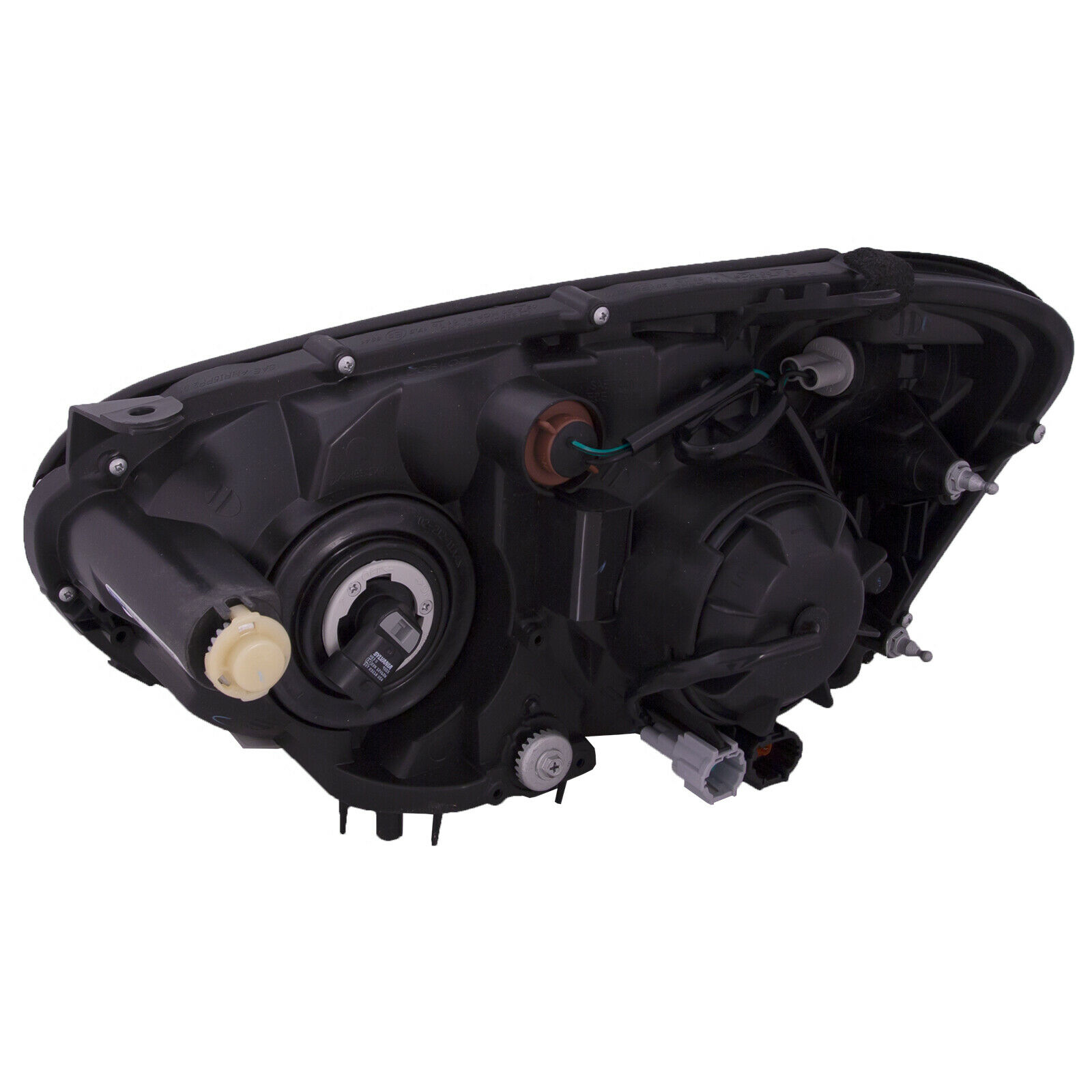 SU2502120C subaru outback impreza 2005 left headlight without hid black capa su2502120c 2