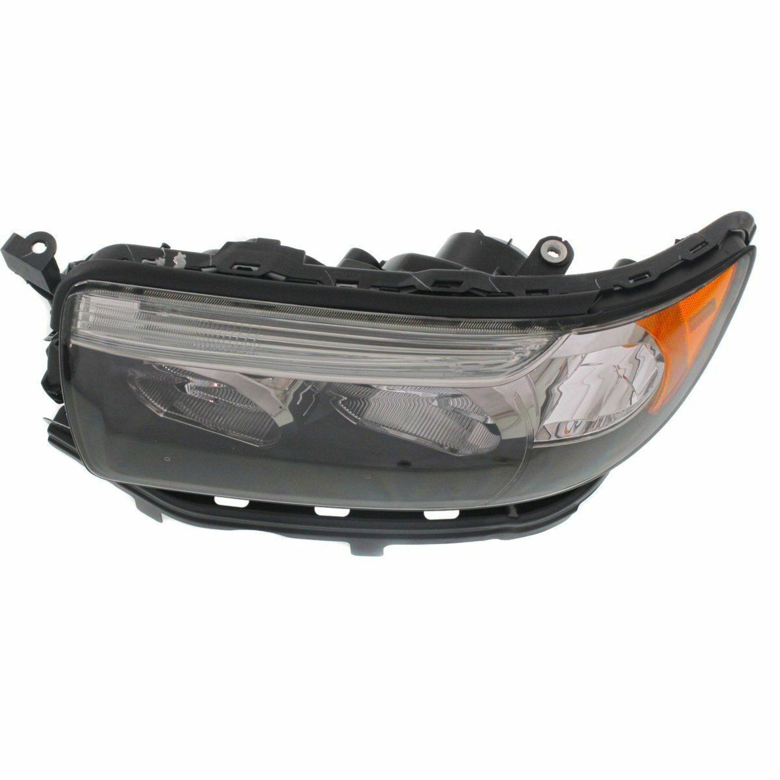 SU2502135 subaru forester 2007 2008 left headlight with sport pkg black hq su2502135 2
