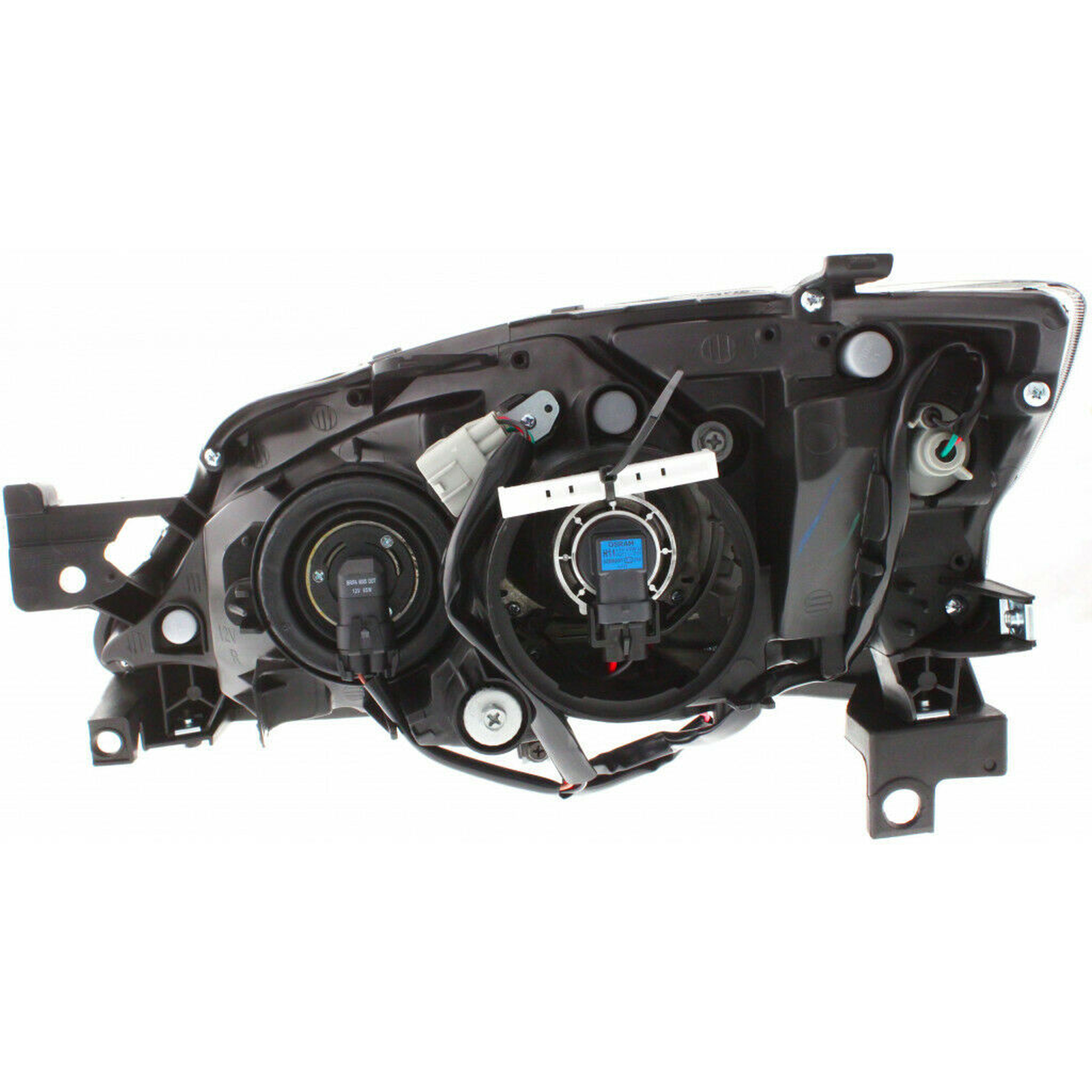 SU2503125 subaru outback impreza 2008 2011 right headlight black halogen hq su2503125 2