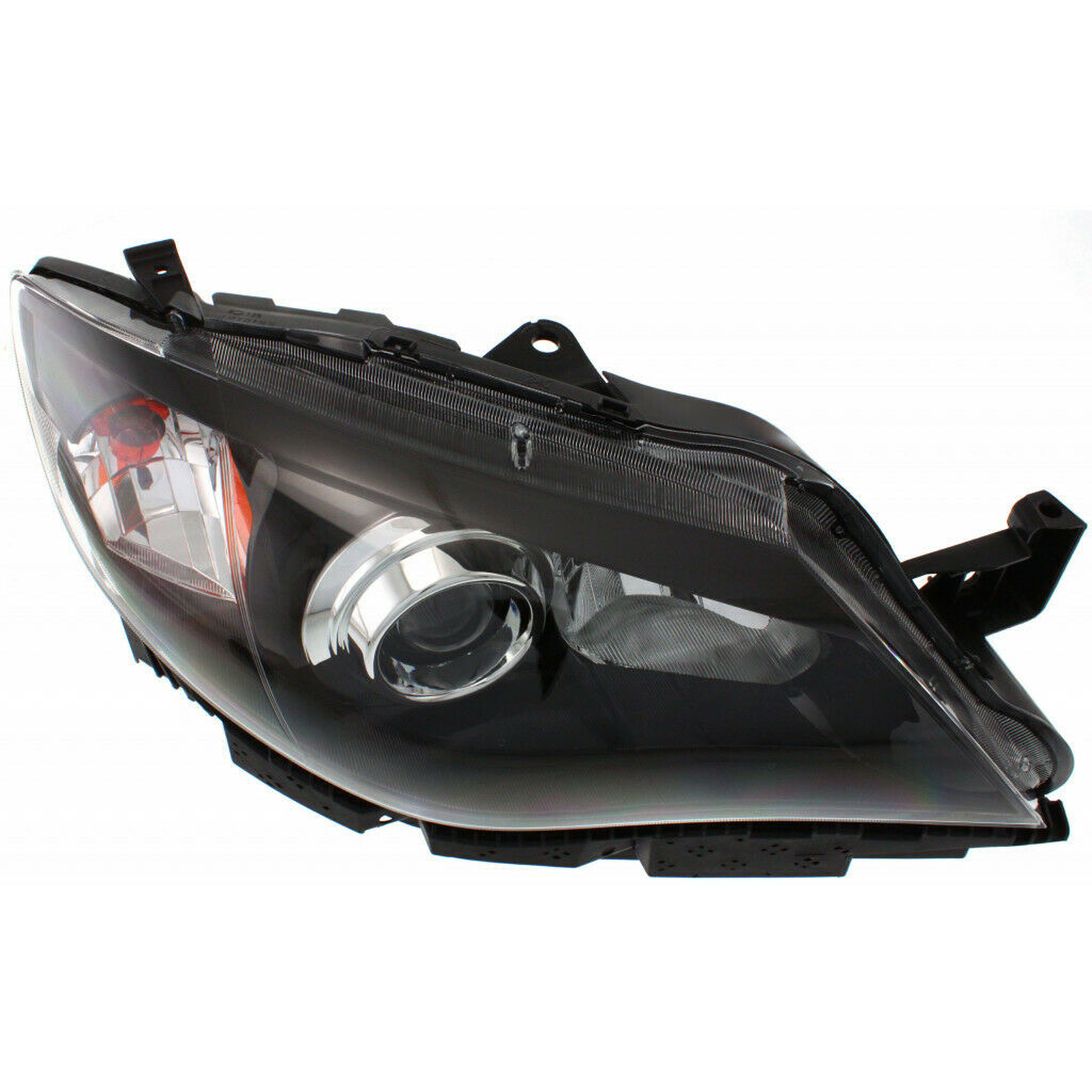 SU2503125 subaru outback impreza 2008 2011 right headlight black halogen hq su2503125 3