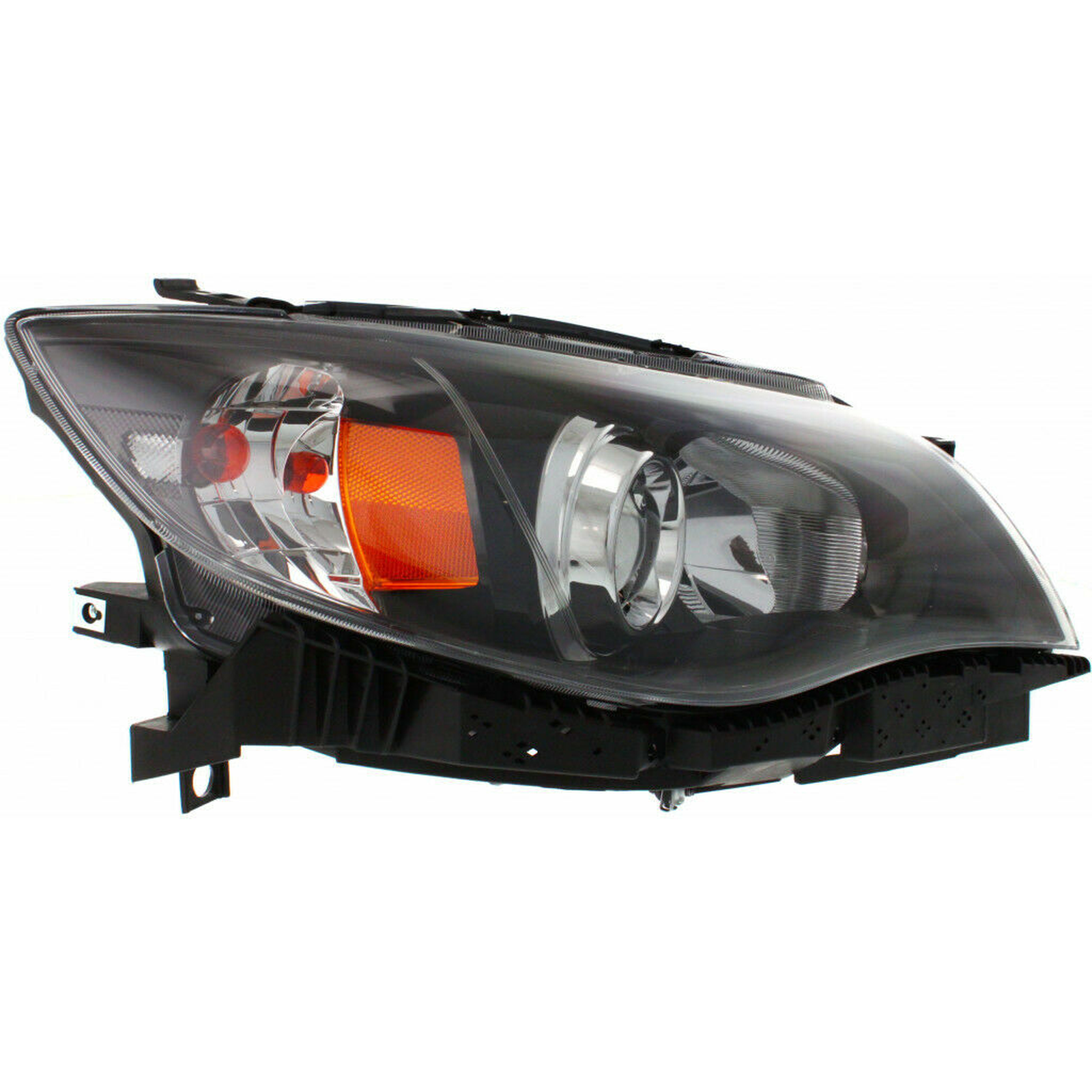 SU2503125 subaru outback impreza 2008 2011 right headlight black halogen hq su2503125 4