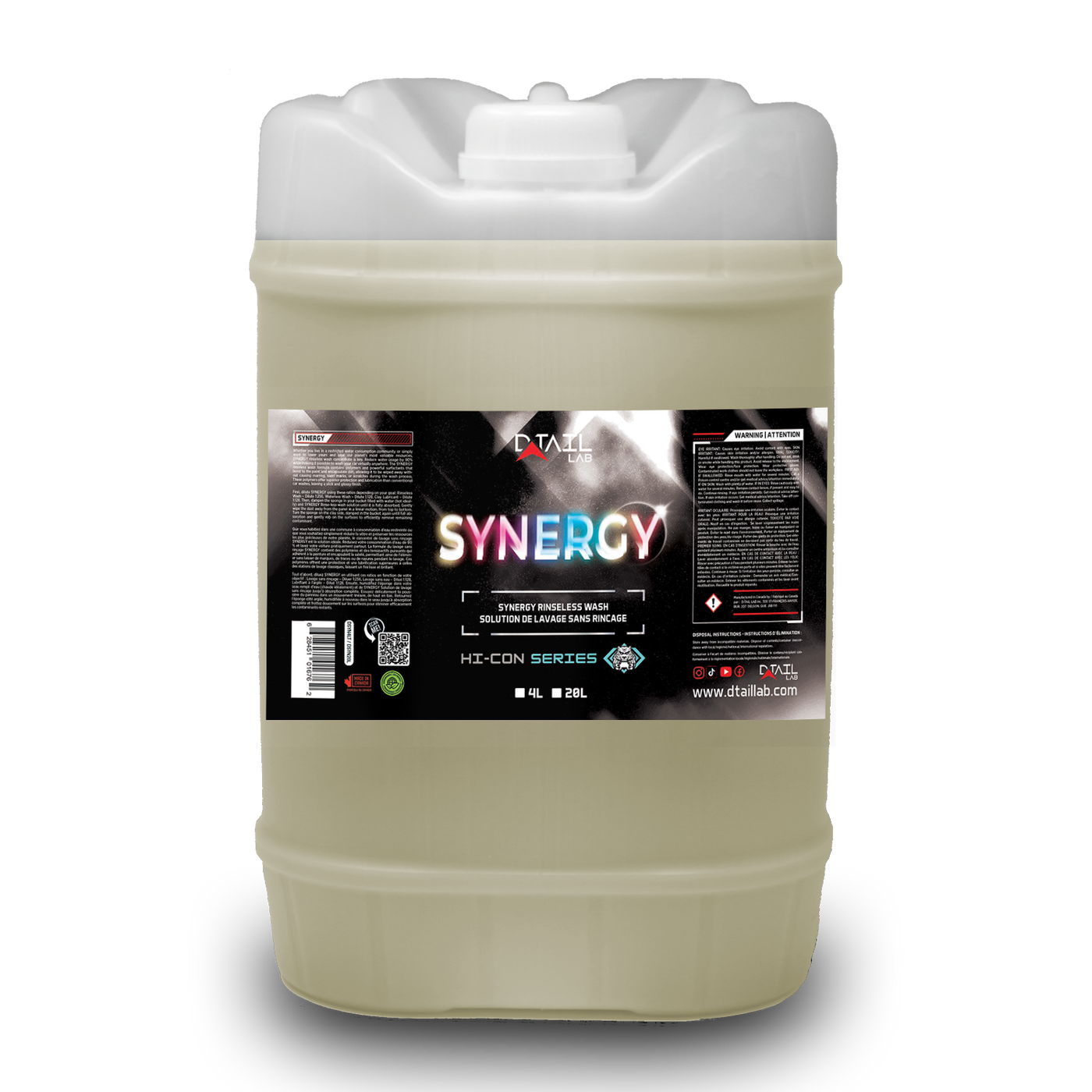 SYNERGY Rinseless Wash Concentrate - HI-Con Series