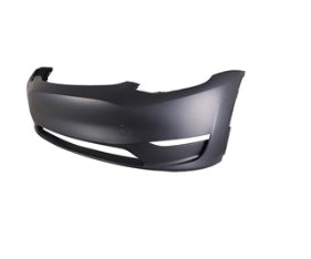 TESLA MODEL Y 2020-2024 — FRONT BUMPER PRIMED; W/O SENSORS; 2020-2024 CAPA