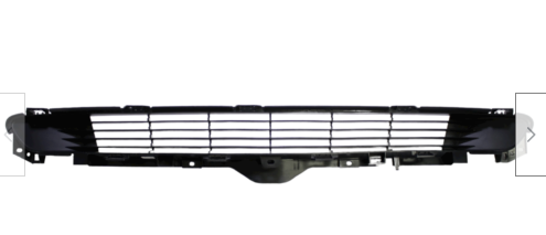 TESLA MODEL 3 2017-2023 — FRONT BUMPER GRILLE; TEXTURED-BLACK; 2017-2023