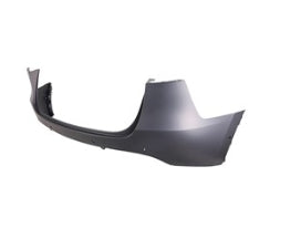 TESLA MODEL Y 2020-2024 — REAR UPPER BUMPER PRIMED; W/ 6 SENSORS; 2020-2023 CAPA