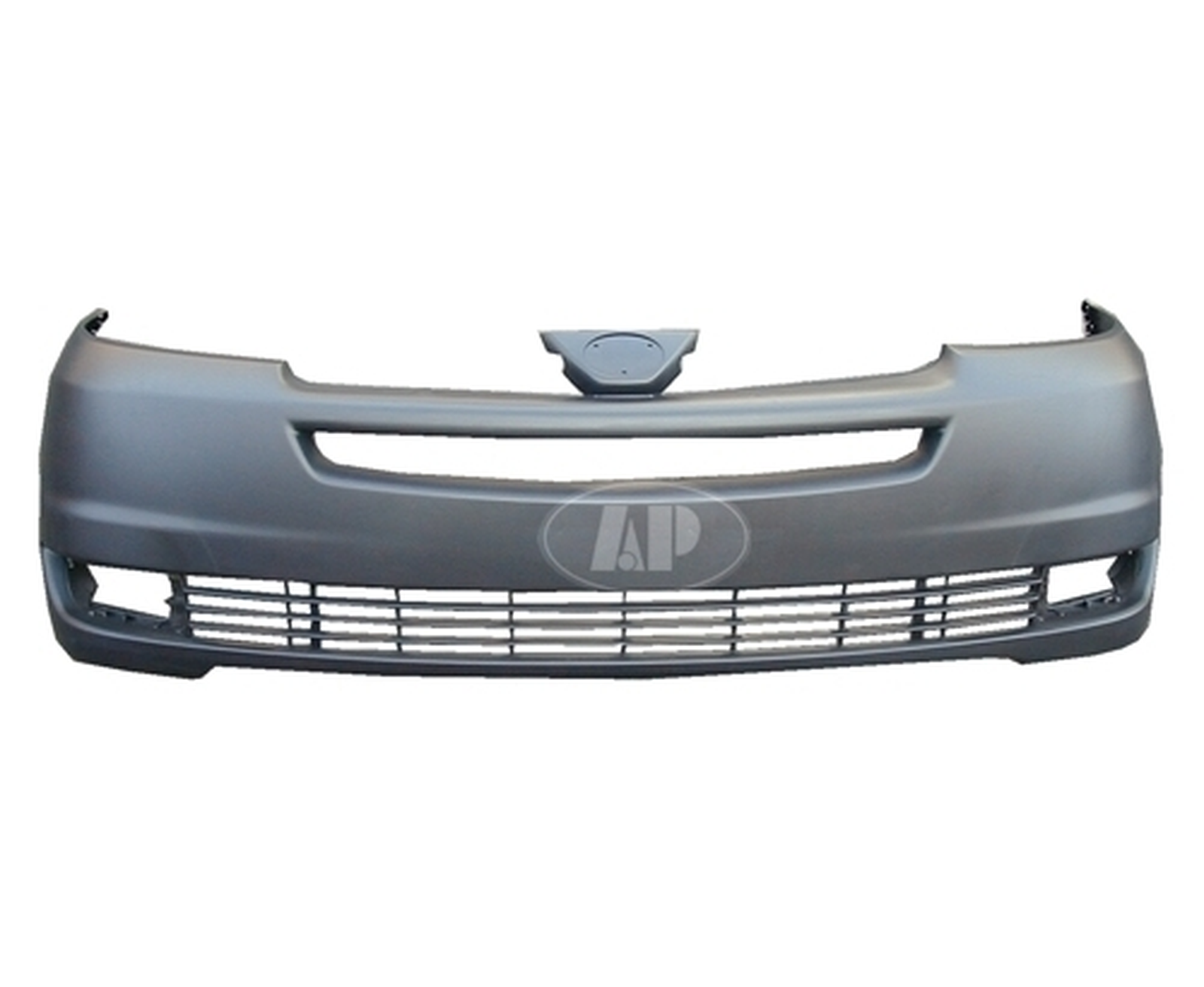 TO1000272 toyota sienna 2004 2005 bumper front primed without sensors without radar cruise 1