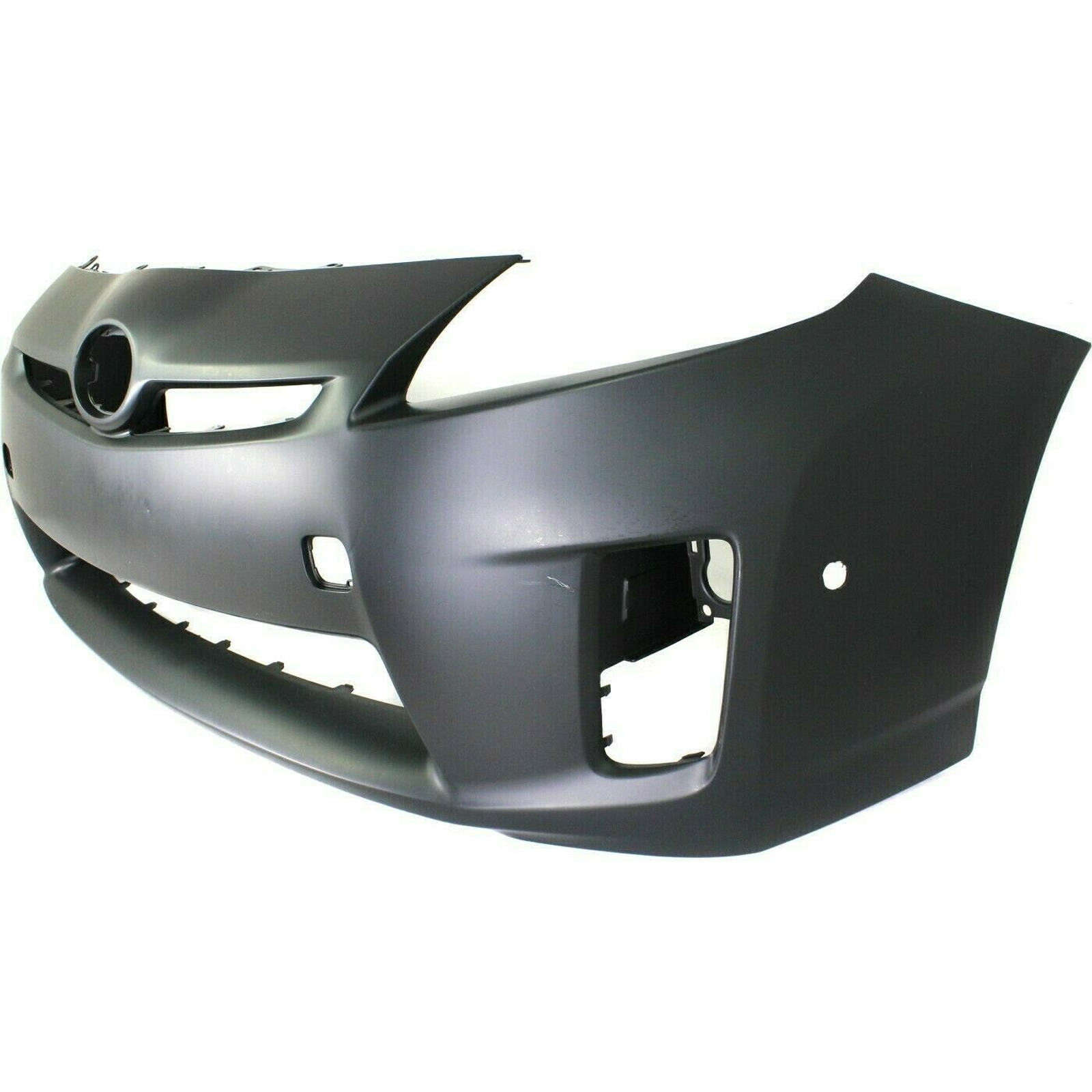 TO1000376 toyota prius 2010 2011 bumper front primed with sensor hole halogen h lamp witho 3