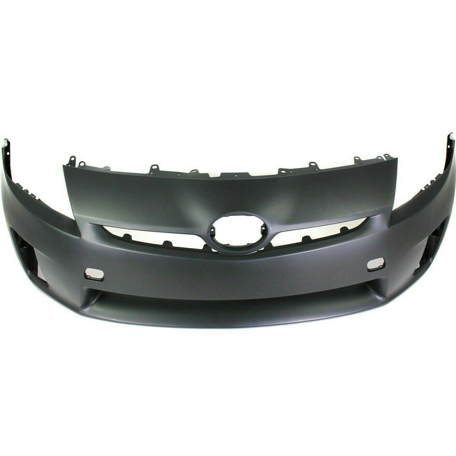 TO1000376 toyota prius 2010 2011 bumper front primed with sensor hole halogen h lamp witho 4