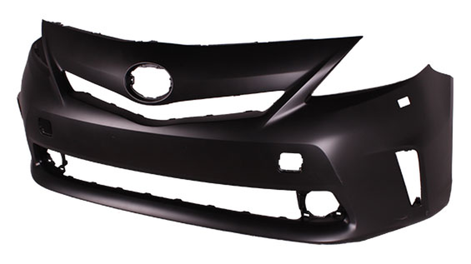 TO1000390 bumper front primed without sensor with washer hole to1000390 1