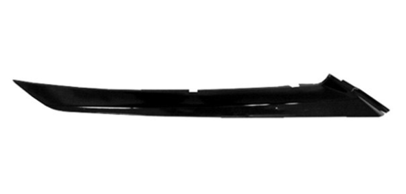 TOYOTA CAMRY 2018-2024 — FRONT UPPER BUMPER MOLDING RH; PAINTED BLACK; FOR XSE/TRD; CAMRY 2018-2024