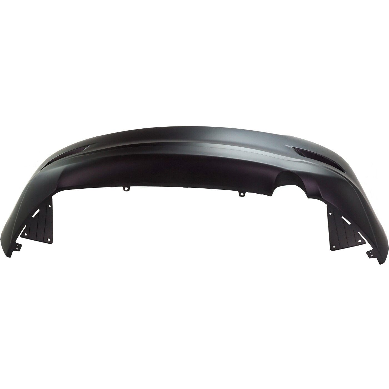 TO1100318 toyota yaris 2016 2020 bumper rear primed with textured lower without sensor to1 4
