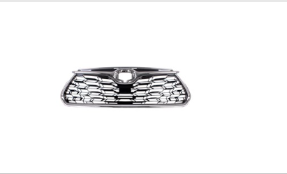 TOYOTA HIGHLANDER/HYB 2020-2025 — FRONT GRILLE; PTD BLACK/CHROME MOLDING; W/O CAMERA; FOR LIMITED; HIGHLANDER/HYB 2020-2024