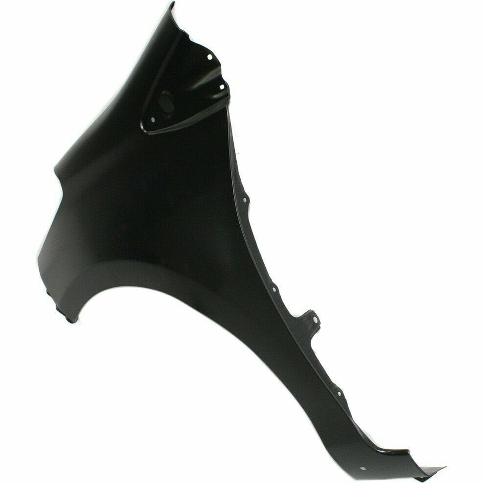TO1240247 toyota yaris 2012 2014 front left fender without side lamp hole with moulding ho 3