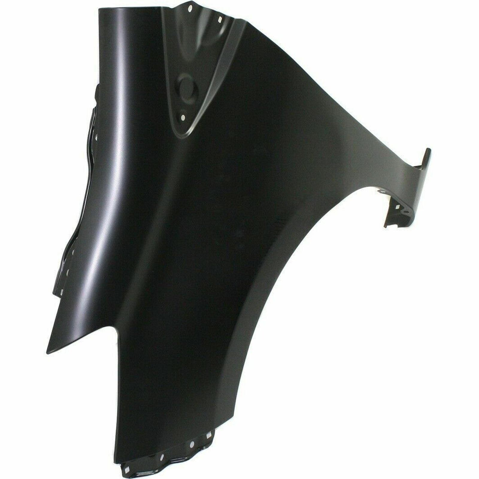 TO1240247 toyota yaris 2012 2014 front left fender without side lamp hole with moulding ho 4