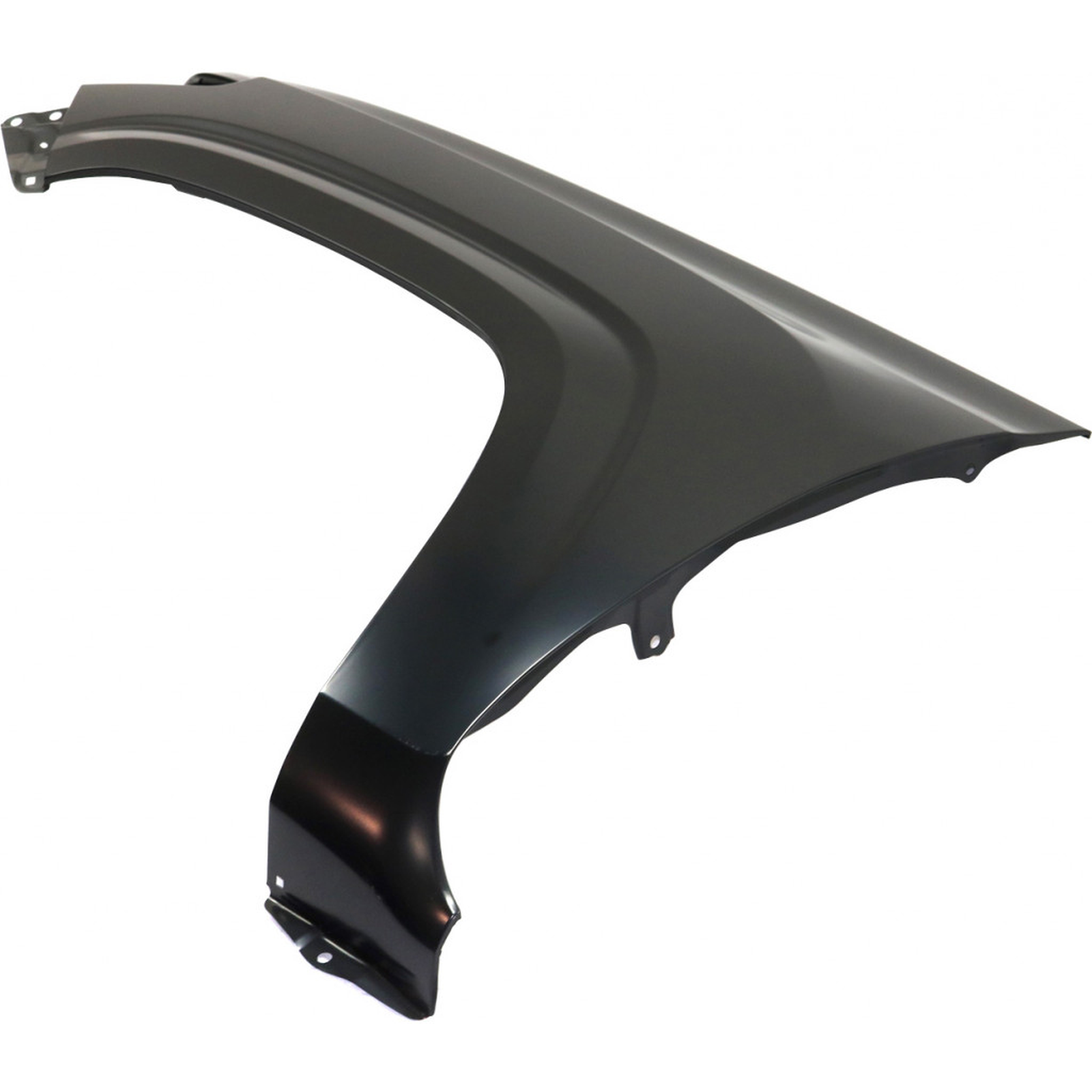 TO1240261 toyota tacoma 2016 2023 front left fender without moulding hole to1240261 3