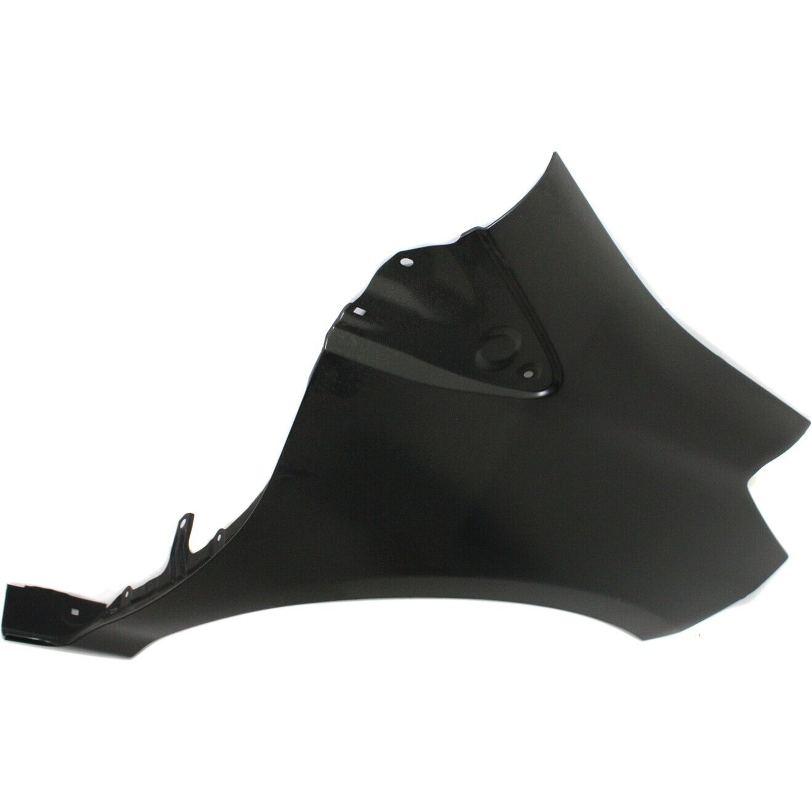 TO1241247C toyota yaris 2012 2014 front right fender without side lamp hole with moulding h 5