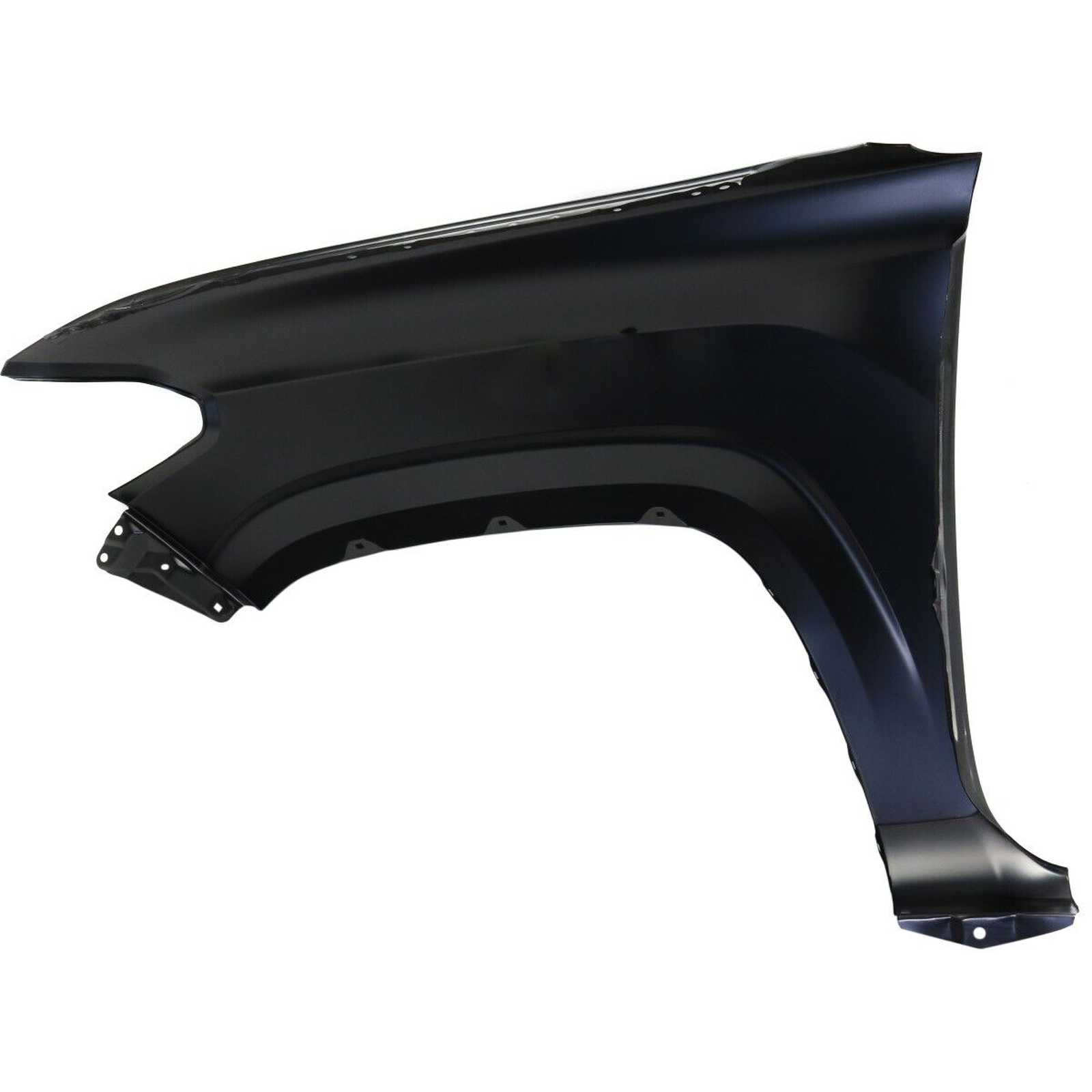 TO1241261 toyota tacoma 2016 2023 front right fender without moulding hole to1241261 5