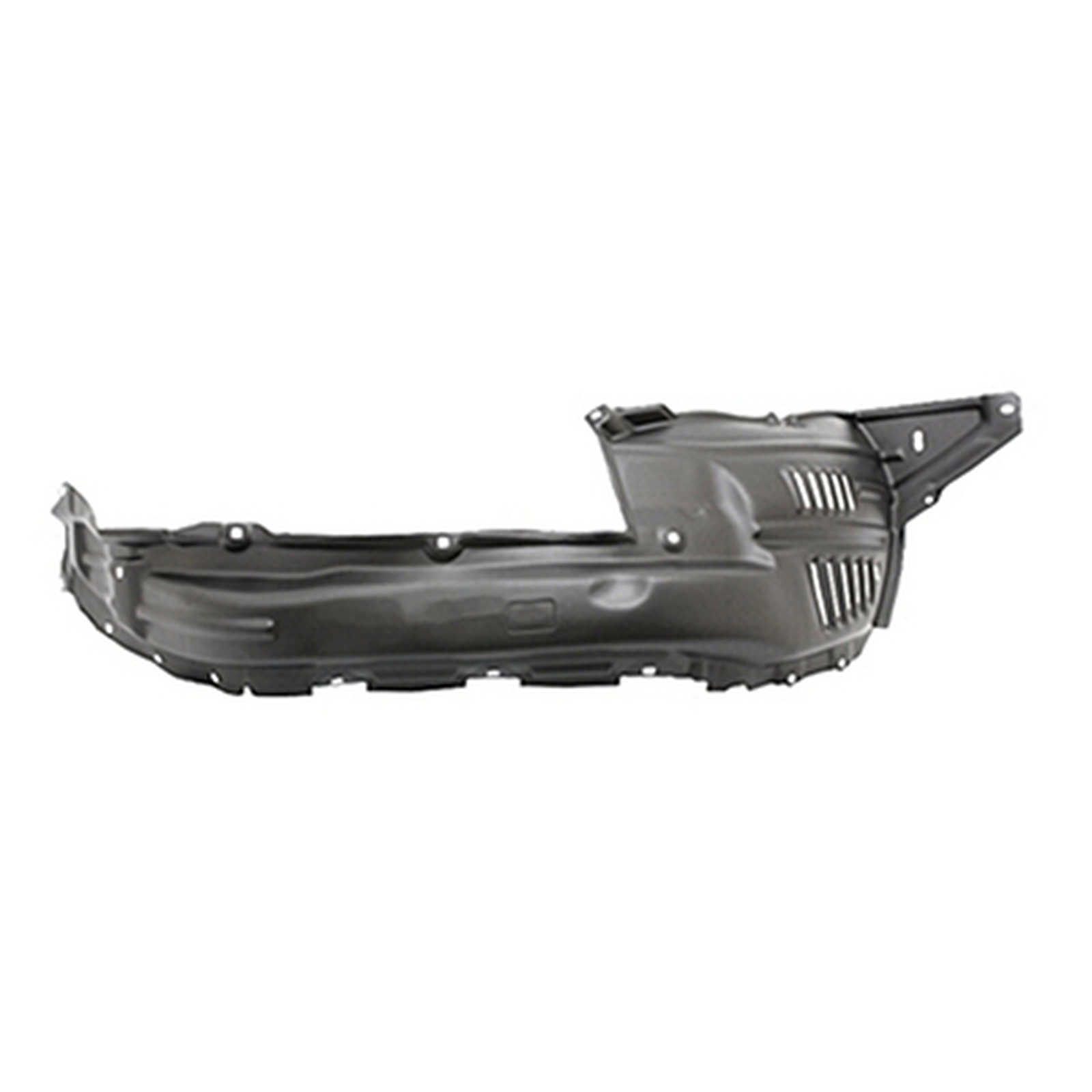TO1249198 toyota 4runner 2014 2024 front right fender liner with 17in wheels to1249198 1