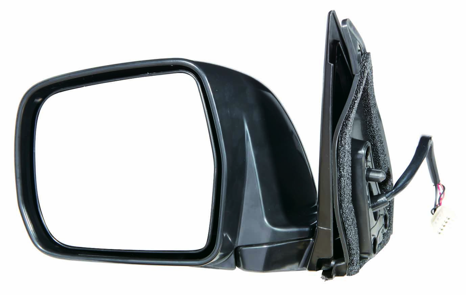 TO1320211 toyota highlander 2001 2007 left side mirror power htd black to1320211 1