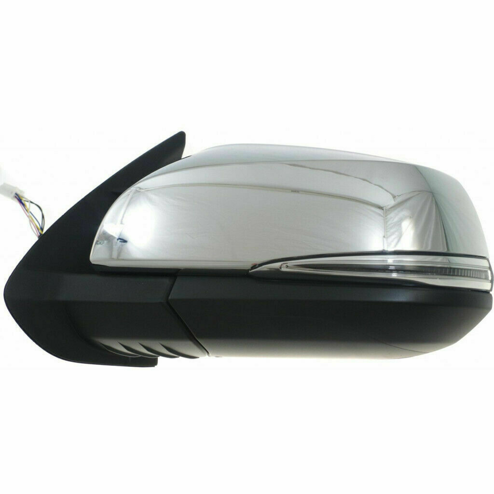 TO1320353 toyota tacoma 2016 2023 left side mirror power htd chrome with signal without bl 4