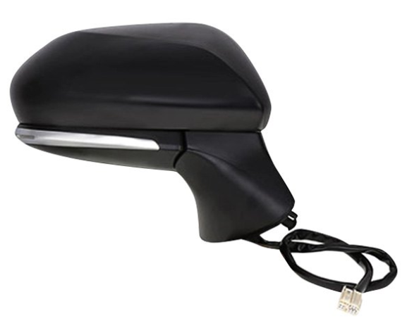 TOYOTA CAMRY 2018-2024 — MIRROR RH; N-AMERICAN BUIL; POWER/HEATED/SIGNAL; CAMRY/HYB 2018-2024