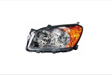 TOYOTA RAV4 2006-2012 — HEADLIGHT LH; SMOKED; SPORT MODELS; USA BUILT; RAV4 2009-2012 CAPA