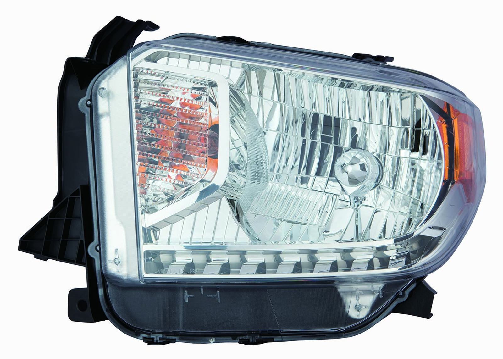 TO2502219 toyota tundra rwd 2014 2017 left headlight with level adjuster halogen without l 1