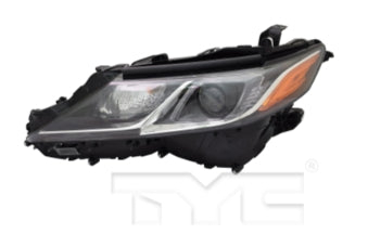 TOYOTA CAMRY 2018-2024 — BI-LED HEADLIGHT LH; N-AMERICA BUILT; FOR L & LE/HYB LE & SE/HYB SE; 2018