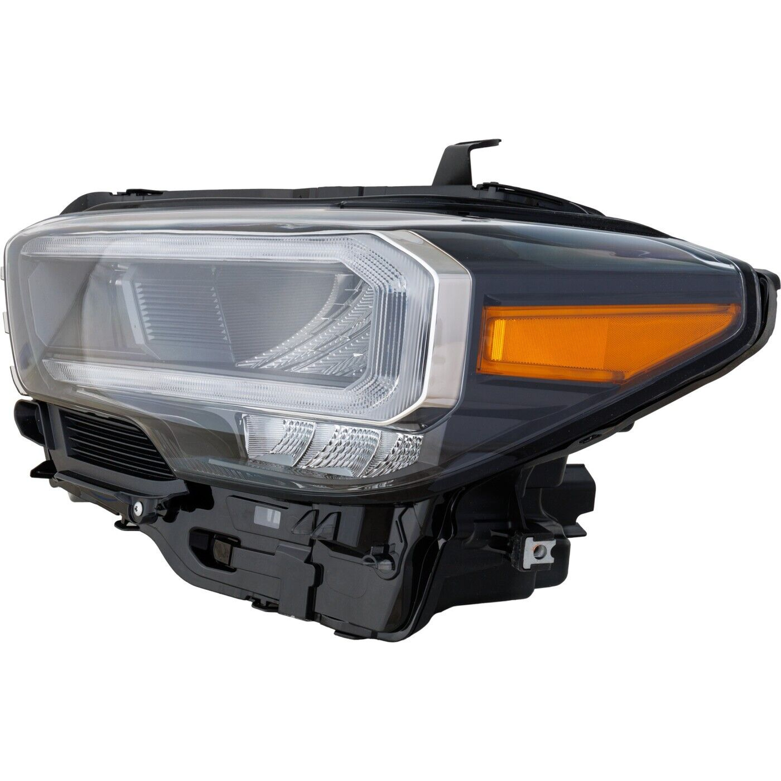 TO2502291 toyota tacoma 2020 2023 left headlight led multi reflector black without trd log 2