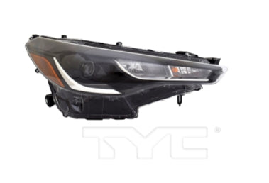 TOYOTA COROLLA CROSS 2022-2025 — HEADLIGHT RH; FOR L/LE 2022-2024; HYBRID S/SE 2023-2025