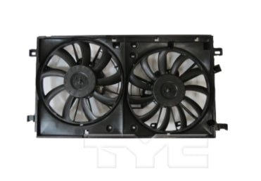 TOYOTA PRIUS_PRIME 2017-2022 — DUAL RAD/CND FAN ASSY; 1.8L; 2017-2022 (OE 16361-37100)