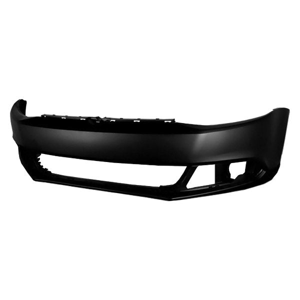 VOLKSWAGEN JETTA 2011-2018 — FRONT BUMPER PRIMED ;W/O H.L WASHER HOLES/SENSOR HOLES;JETTA 2011-2014 ( EXCEPT GLI; )