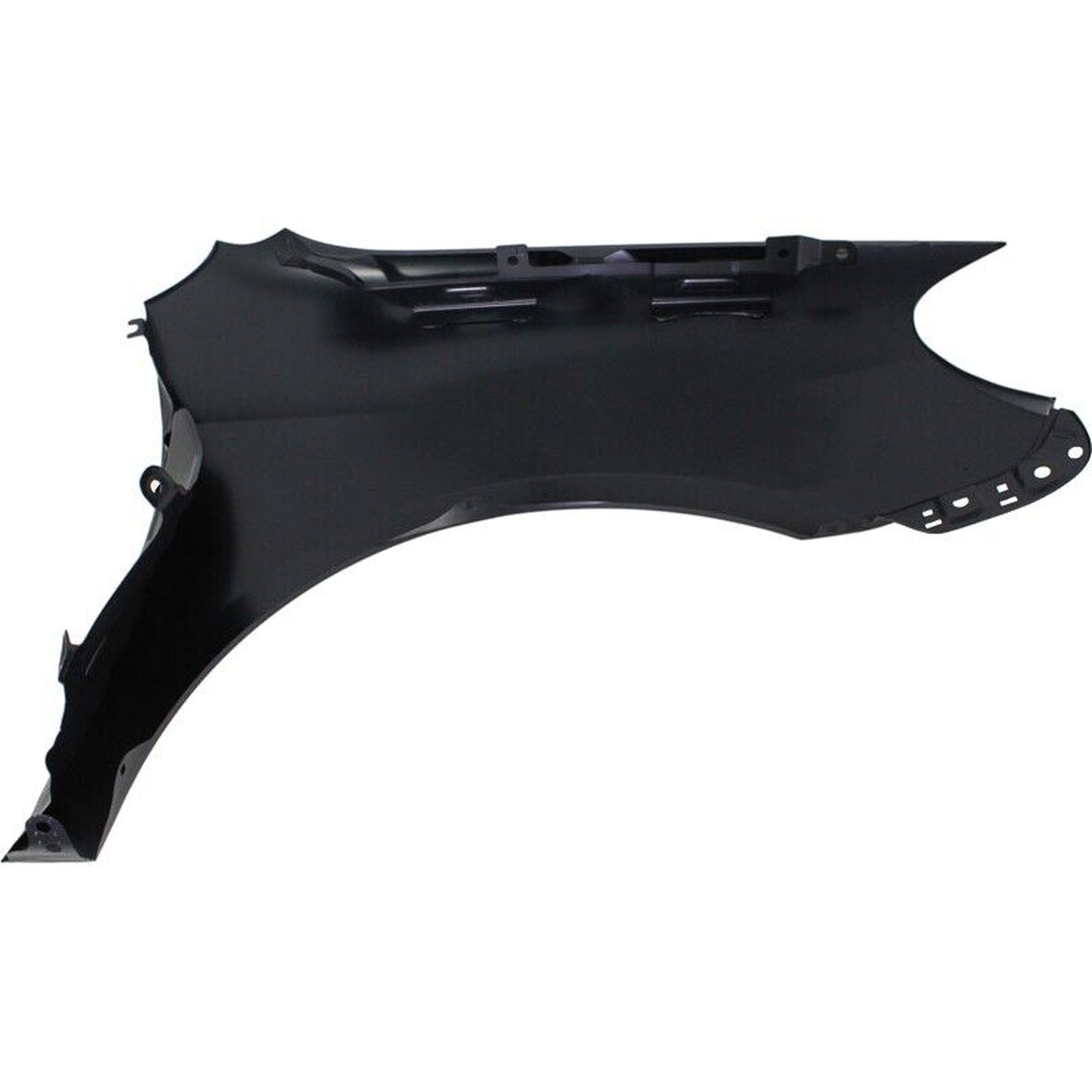 VW1240139 volkswagen golf 2010 2014 front left fender without side lamp hole steel hb vw12 5