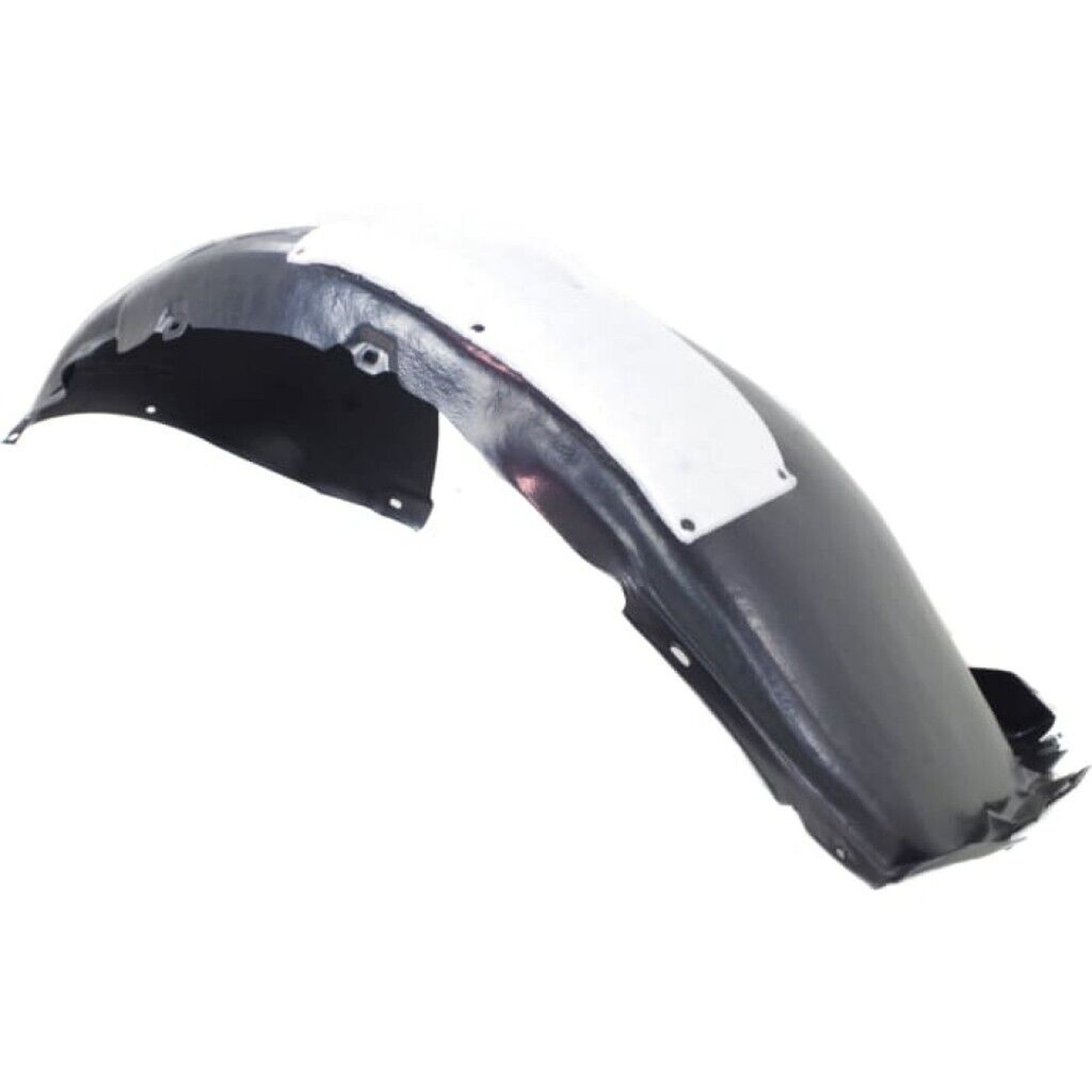 VW1248128 volkswagen golf 2015 front left fender liner rearward same as vw1248146 vw124812 4