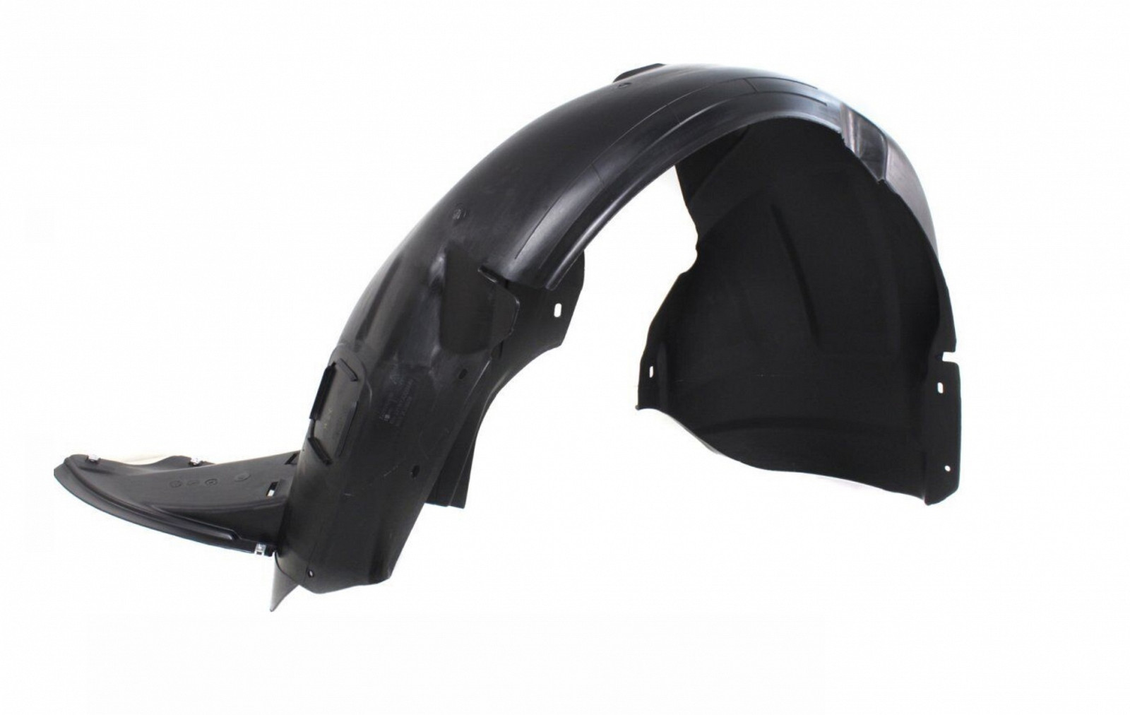 VW1248135 volkswagen jetta 2015 2018 front left fender liner with fog lamp without gli vw1 3