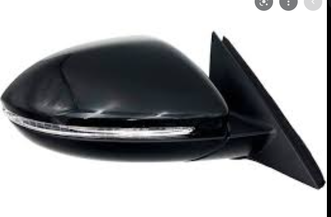 VOLKSWAGEN JETTA 2019-2025 — MIRROR RH; POWER/HEATED/SIGNAL/BLIND/MEMORY; 2019-2025