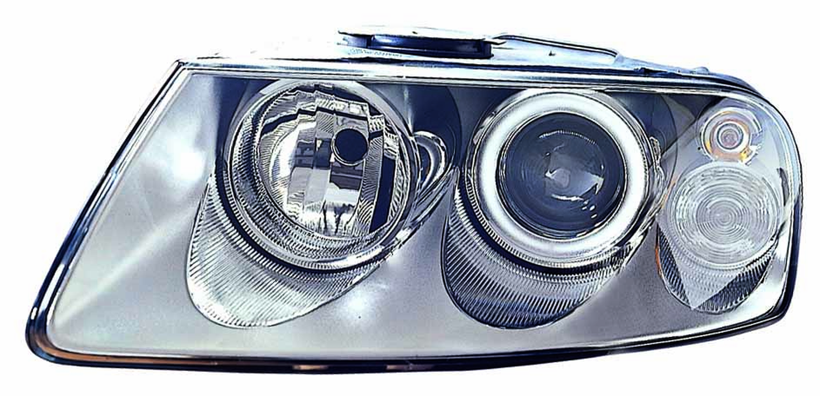 VW2502132 volkswagen touareg 2004 2007 left headlight halogen hq vw2502132 1