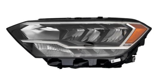 VOLKSWAGEN JETTA 2019-2025 — LED HEADLIGHT LH; W/O PROJECTOR & GLI; 2019-2024